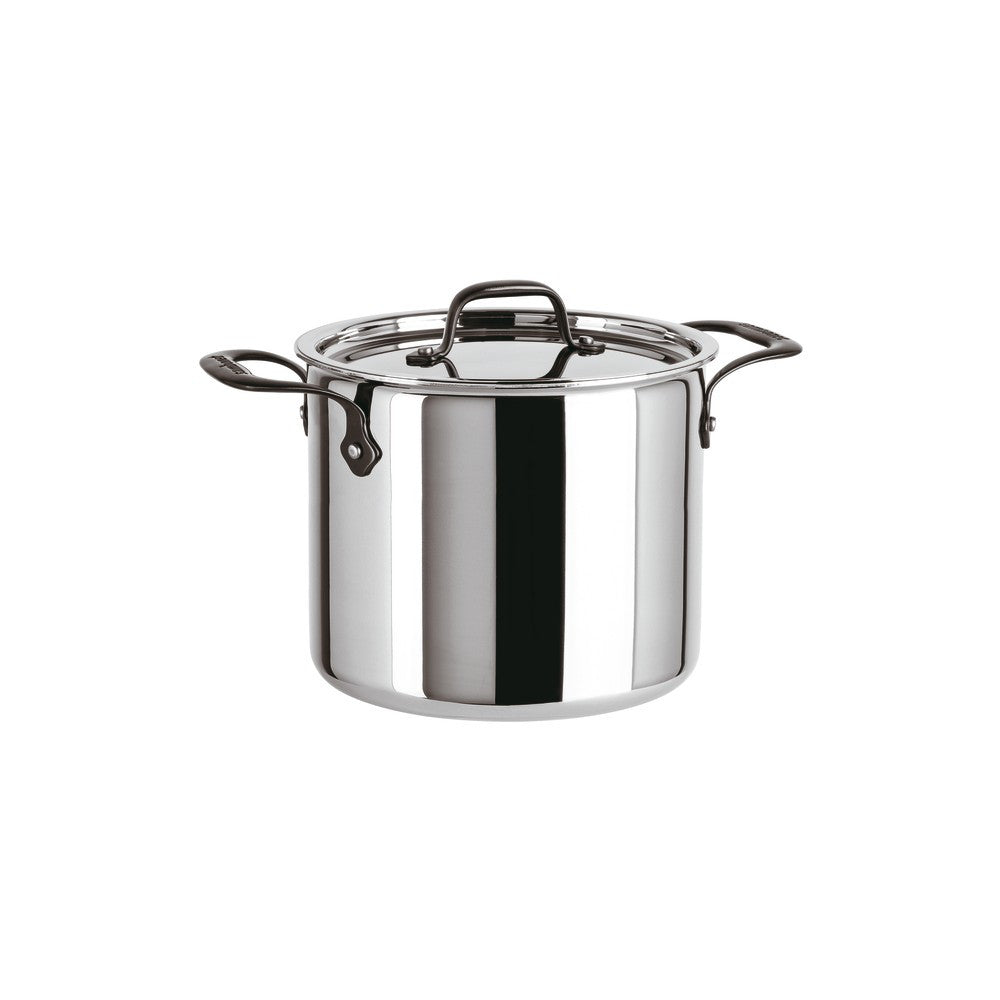 Sambonet Home Chef Pentola Alta Con Coperchio In Acciaio Inox