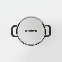 Sambonet Home Chef Pentola Alta Con Coperchio In Acciaio Inox