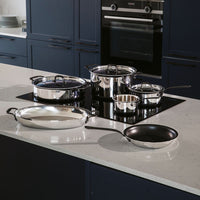 12 cm - Sambonet Home Chef Casseruola Alta Scaldaburro In Acciaio Inox