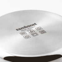 Sambonet Home Chef Casseruola Alta Con Manico e Coperchio In Acciaio Inox