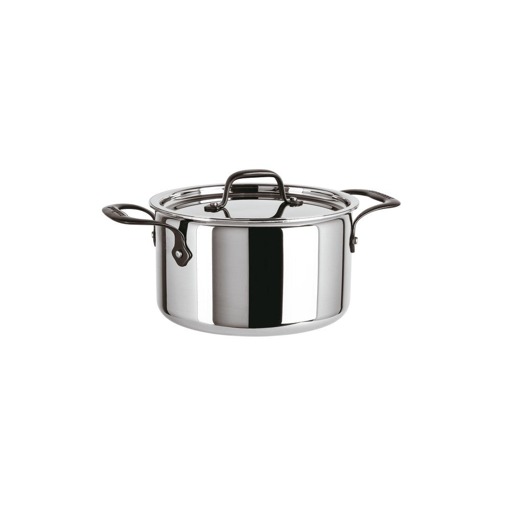 Sambonet Home Chef Casseruola Alta Con Coperchio In Acciaio Inox