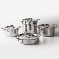 Sambonet Home Chef Casseruola Bassa Con Coperchio In Acciaio Inox
