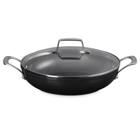 Le Creuset Essential Tegame Basso con Coperchio Antiaderente Con Rivestimento In Ceramica In Acciaio Inox