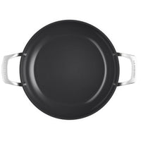 Le Creuset Essential Tegame Basso con Coperchio Antiaderente Con Rivestimento In Ceramica In Acciaio Inox