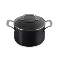 Le Creuset Essential Casseruola Alta con Coperchio Antiaderente Con Rivestimento In Ceramica In Acciaio Inox