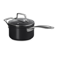 Le Creuset Essential Casseruola Manico Lungo con Coperchio Antiaderenti Con Rivestimento In Ceramica In Acciaio Inox