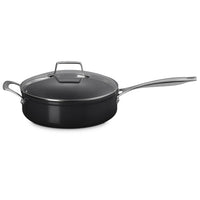 26 cm - Le Creuset Essential Padella Sautè con Coperchio Antiaderente Con Rivestimento In Ceramica In Acciaio Inox