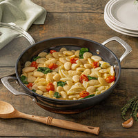 32 cm - Le Creuset Essential Wok Doppia Maniglia Con Rivestimento In Ceramica In Acciaio Inox