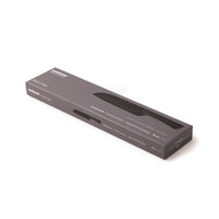 18 cm - Sambonet Black Edge Coltello Cucina Orientale In Acciaio Inox Manico In Nylon