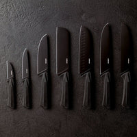 13 cm - Sambonet Black Edge Coltello Bistecca In Acciaio Inox Manico In Nylon