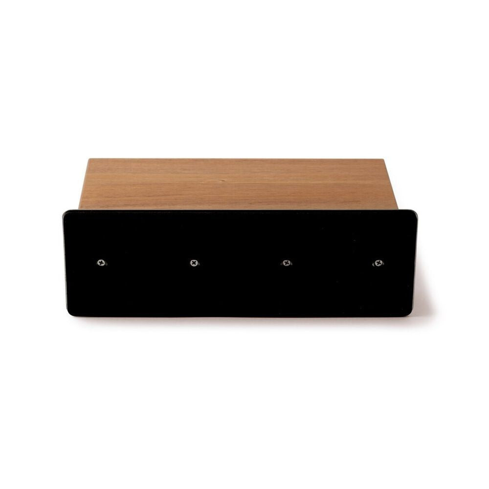 30x10 cm - Sambonet Black Edge Ceppo Coltelli Cucina Magnetico In Legno Di Acacia