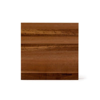 23x23 cm - Sambonet Black Edge Tagliere Cucina Magnetico Quadrato In Legno Di Acacia