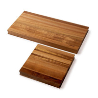 23x23 cm - Sambonet Black Edge Tagliere Cucina Magnetico Quadrato In Legno Di Acacia