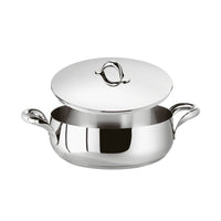 Sambonet Kikka Casseruola Bassa Con Coperchio In Acciaio Inox