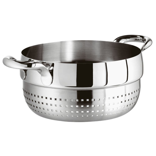 24 cm - Sambonet Kikka Cuocivapore In Acciaio Inox