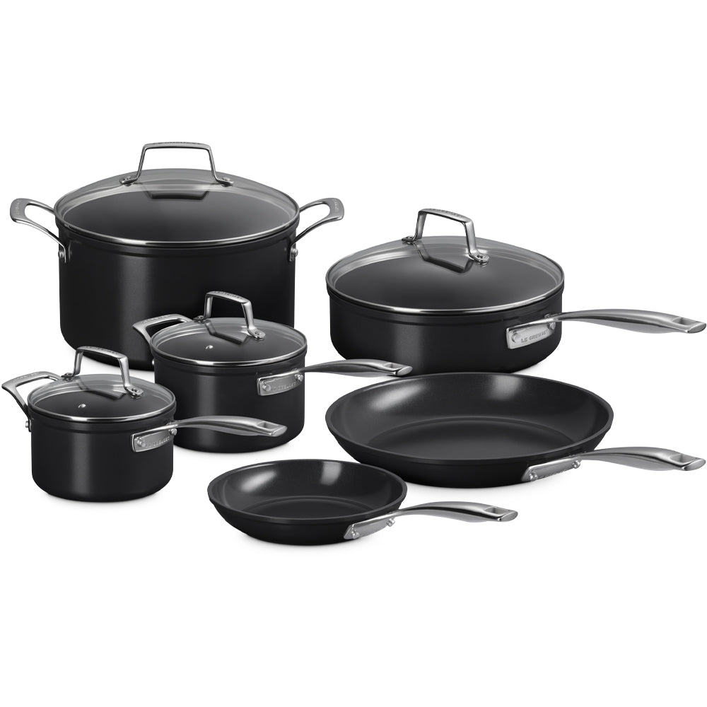 Le Creuset Essential Set Pentole e Padelle Antiaderenti Con Rivestimento In Ceramica Set 6 Pz