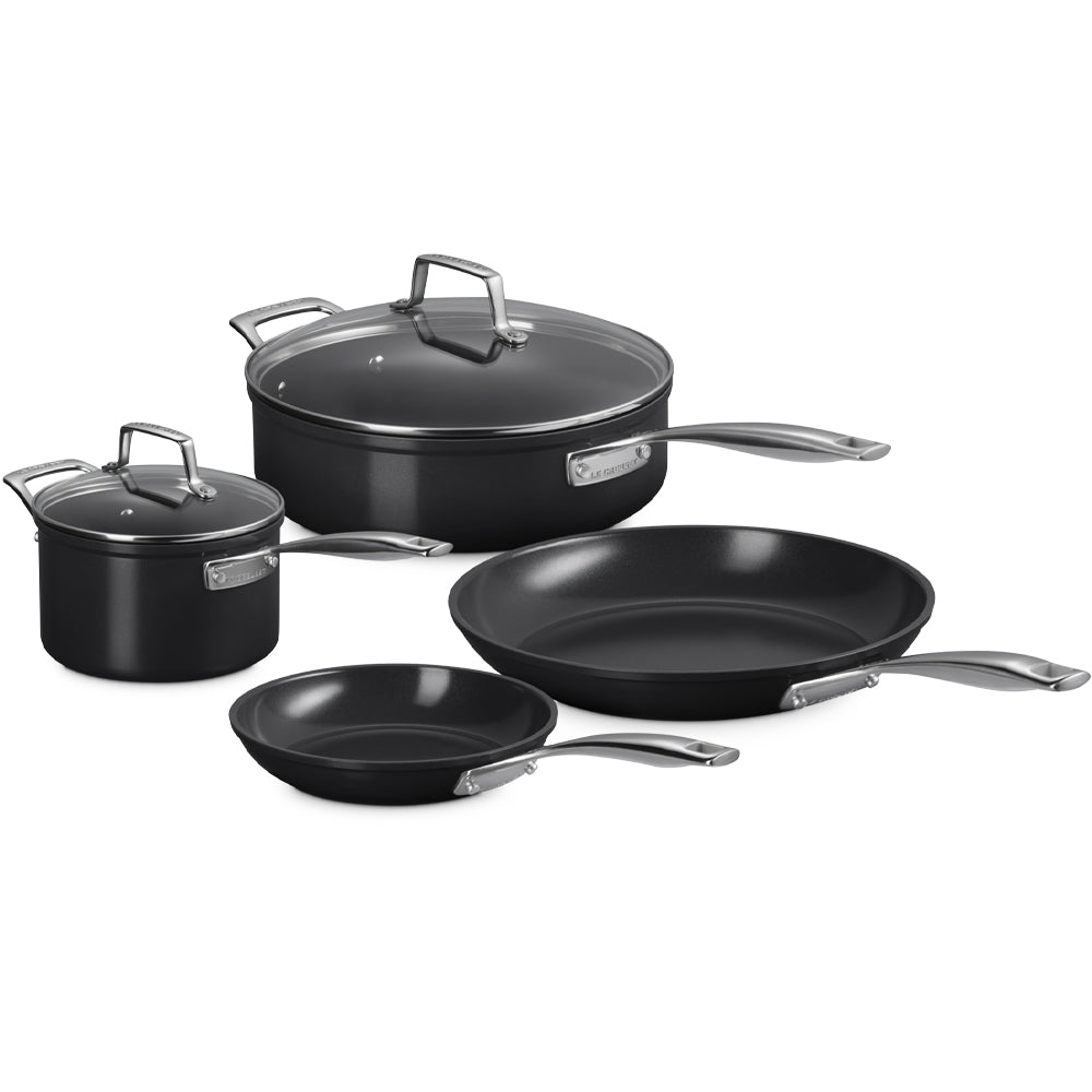 Le Creuset Essential Set Pentole e Padelle Antiaderenti Con Rivestimento In Ceramica Set 4 Pz