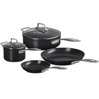 Le Creuset Essential Set Pentole e Padelle Antiaderenti Con Rivestimento In Ceramica Set 4 Pz