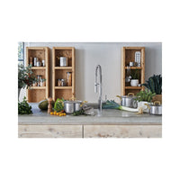 Sambonet 1965 Vintage Casseruola Bassa In Acciaio Inox Manici In Ottone