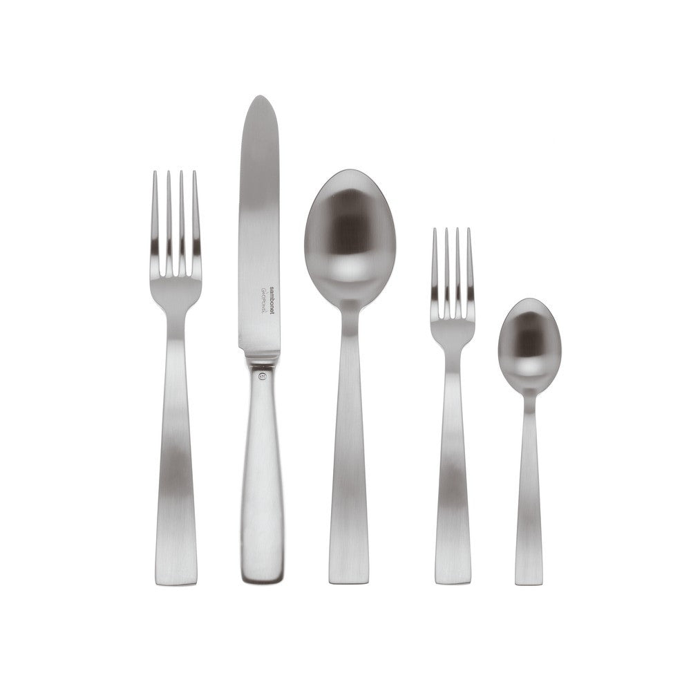 Sambonet Gio Ponti Servizio Tavola Monoposto In Acciaio Inox - Set 5 Pz