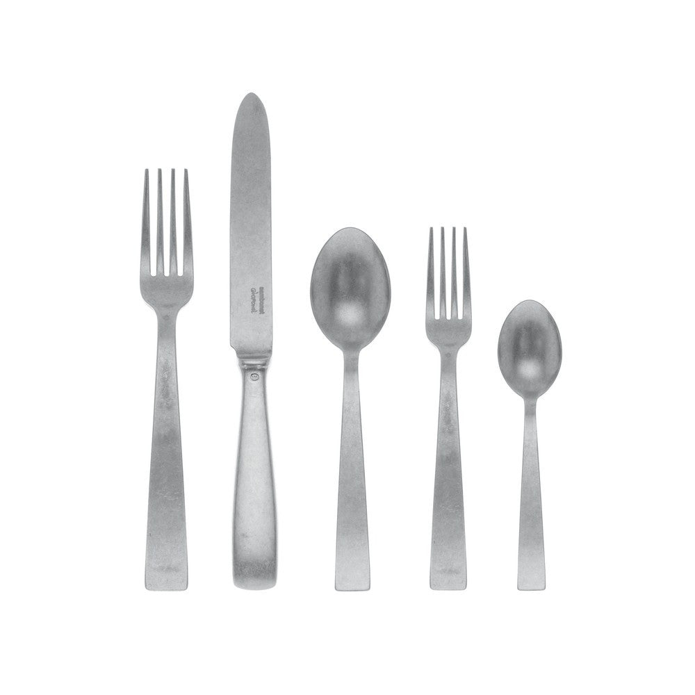 Sambonet Gio Ponti Servizio Tavola Monoposto In Acciaio Inox - Set 5 Pz