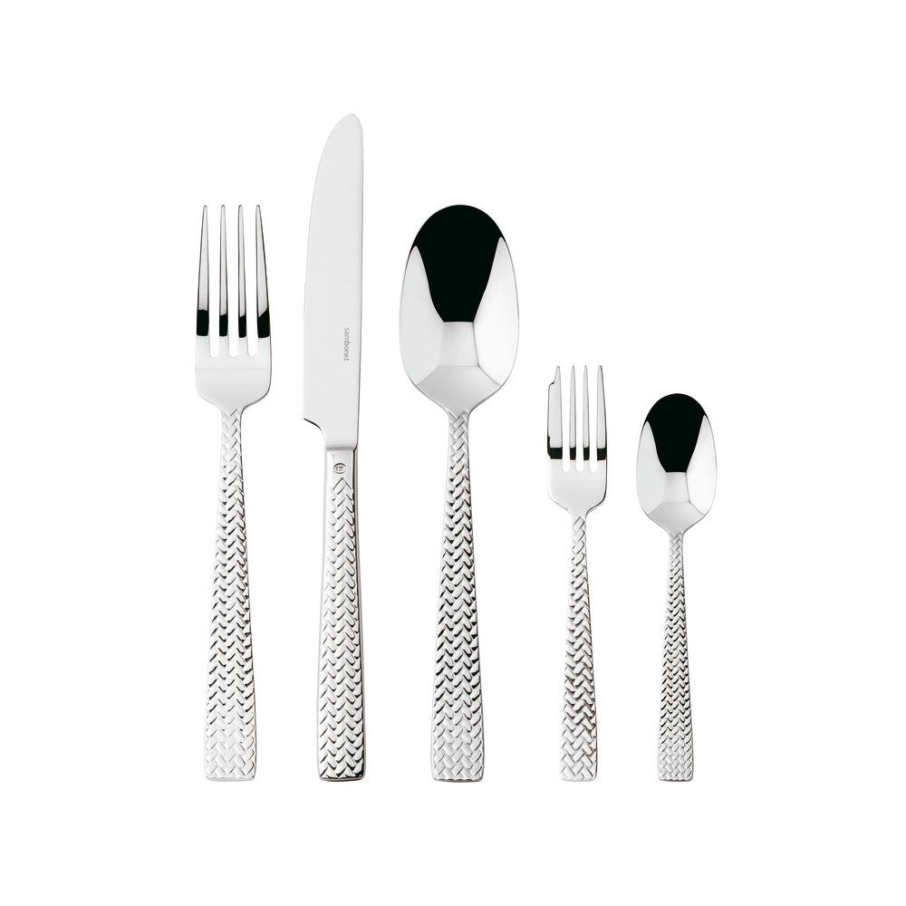 Sambonet Cortina Servizio Posate In Acciaio Inox 18/10 - Set 30 Pz