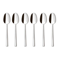Sambonet Rock Cucchiaini Tè In Acciaio Inox - Set 6 Pz