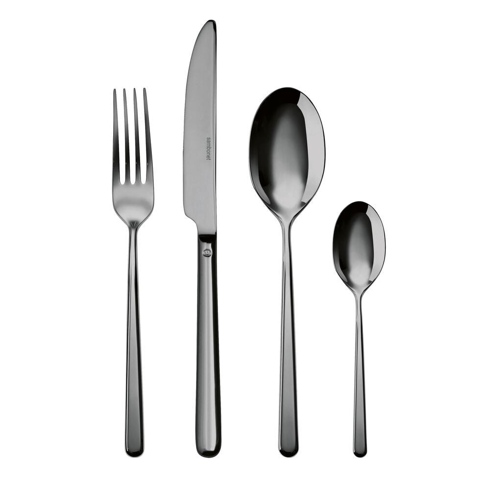 Sambonet Linear Servizio Posate In Acciaio Inox 18/10 - Set 24 Pz