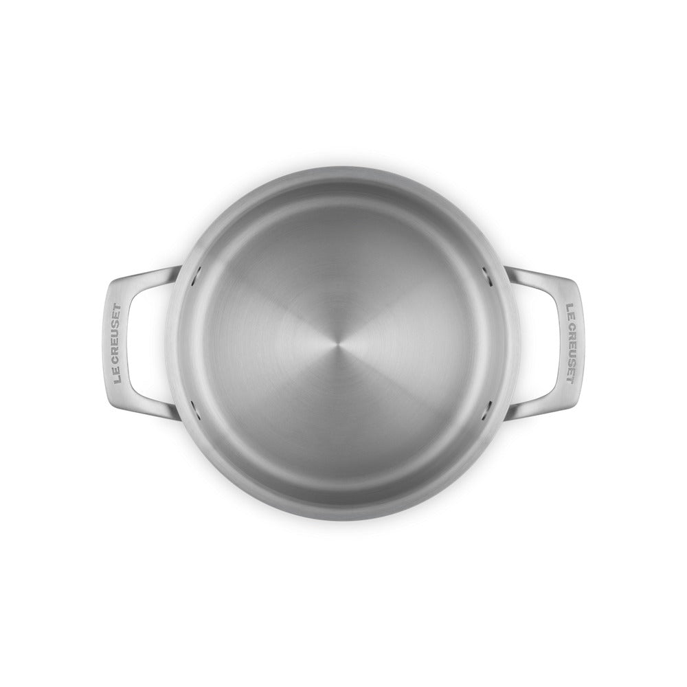 Le Creuset Essential Acciaio Inox Pentola Con Coperchio In Acciaio Inox
