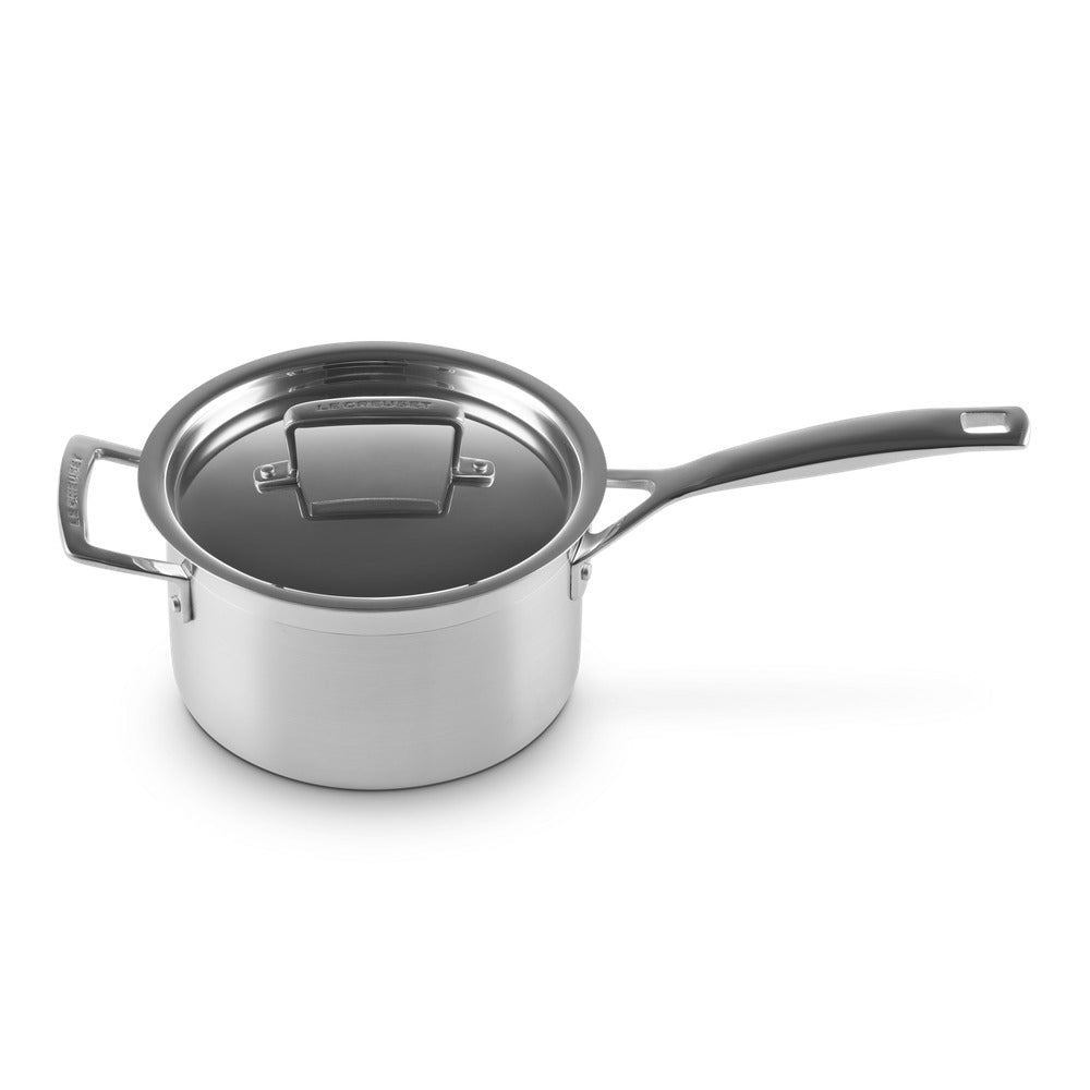 Le Creuset Acciaio Inox Set Casseruole e Padelle In Acciaio Inox Set 2 Pz