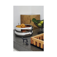 24 cm - Sambonet Sphera Coppa Con Manici In Acciaio Inox