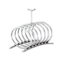 14.0x9.0 cm - Sambonet Bamboo Porta Toast In Acciaio Inox