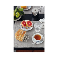 14.0x9.0 cm - Sambonet Bamboo Porta Toast In Acciaio Inox
