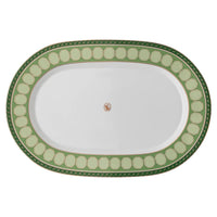 40.1 x 26.8 cm - Swarovski x Rosenthal Signum Piatto Portata In Porcellana