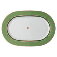 36.2 x 24.2 cm - Swarovski x Rosenthal Signum Piatto Portata In Porcellana
