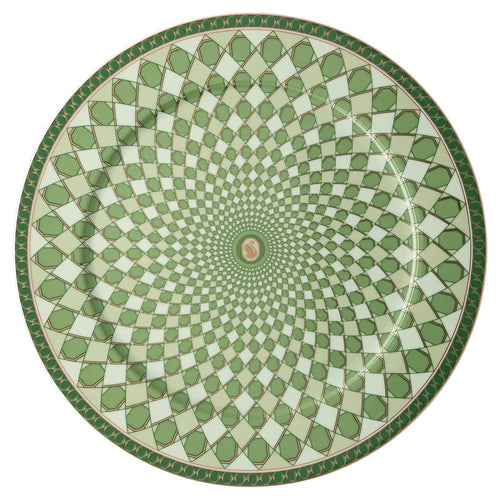 33.1 cm - Swarovski x Rosenthal Signum Piatto Presentazione In Porcellana