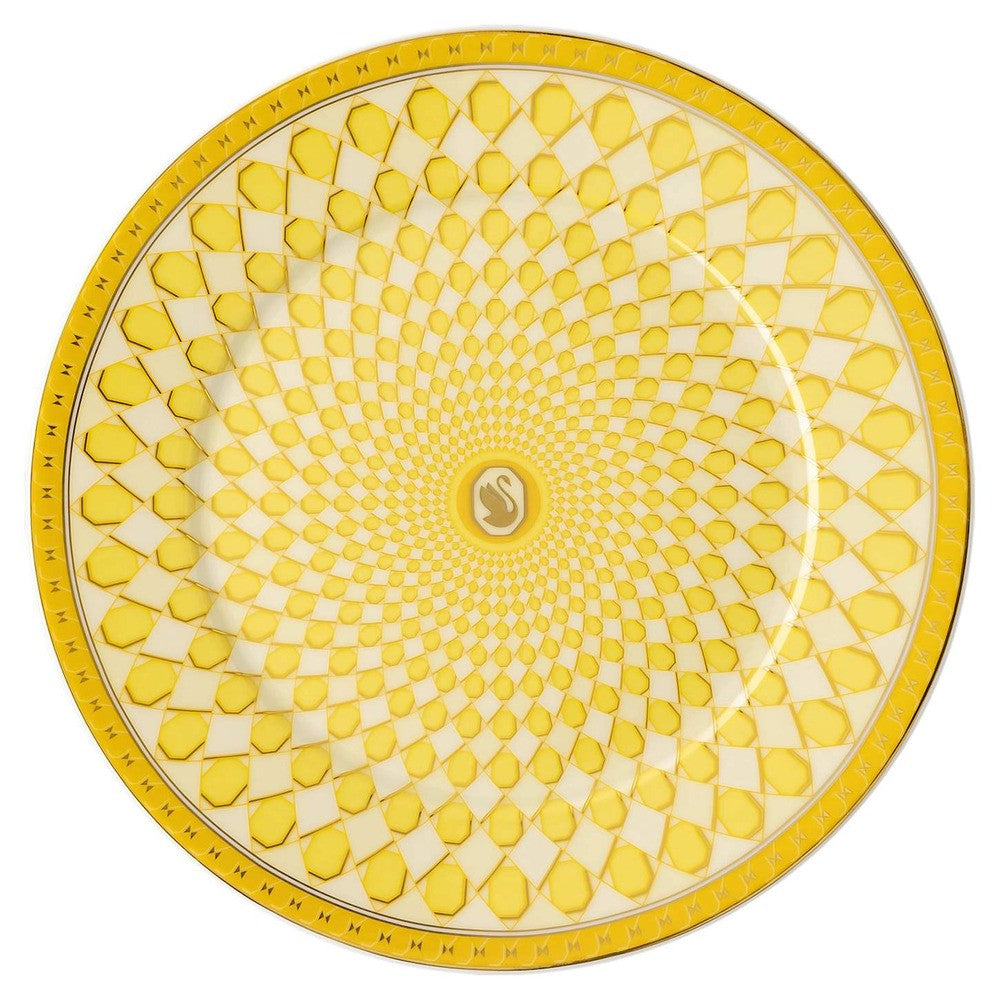 18.1 cm - Swarovski x Rosenthal Signum Piatto Pane In Porcellana