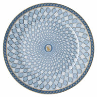 18.1 cm - Swarovski x Rosenthal Signum Piatto Pane In Porcellana