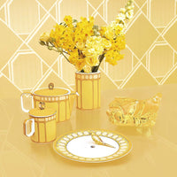 39 cl - Swarovski x Rosenthal Signum Mug Con Coperchio In Porcellana