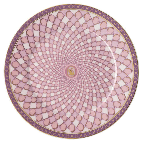 18.1 cm - Swarovski x Rosenthal Signum Piatto Pane In Porcellana