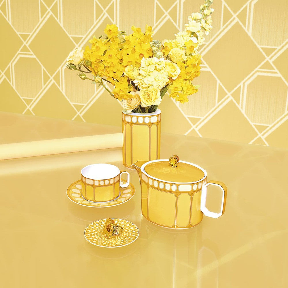 75 cl - Swarovski x Rosenthal Signum Teiera In Porcellana