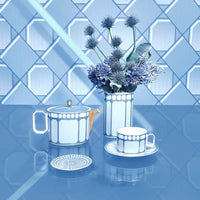 75 cl - Swarovski x Rosenthal Signum Teiera In Porcellana