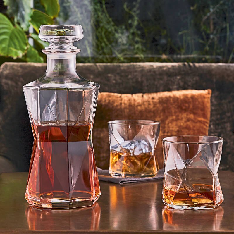 Bormioli Rocco Cassiopea Set Whisky In Vetro Set 7 Pezzi
