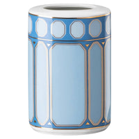 7.9 cm - Swarovski x Rosenthal Signum Vaso Cilindrico In Porcellana