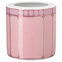 16.9 cm - Swarovski x Rosenthal Signum Vaso Rotondo In Porcellana