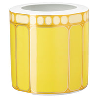 16.9 cm - Swarovski x Rosenthal Signum Vaso Rotondo In Porcellana