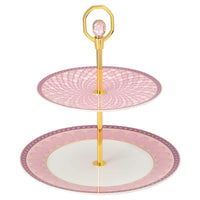 25.2 cm - Swarovski x Rosenthal Signum Alzata In Porcellana