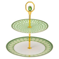 25.2 cm - Swarovski x Rosenthal Signum Alzata In Porcellana
