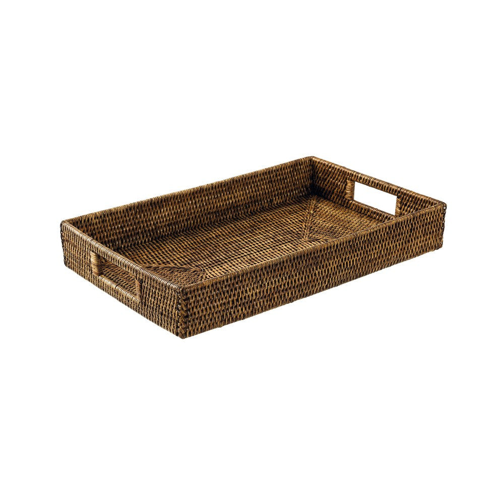 53.0x32.5 cm - Sambonet Radici Vassoio Rettangolare In Rattan