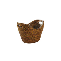 36.5x27.0 cm - Sambonet Radici Secchio VIno In Rattan